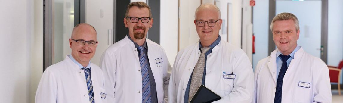 Chefärzte der Klinik für Urologie, Urologische Onkologie und Roboter-assistierte Chirurgie am St. Antonius-Hospital Gronau