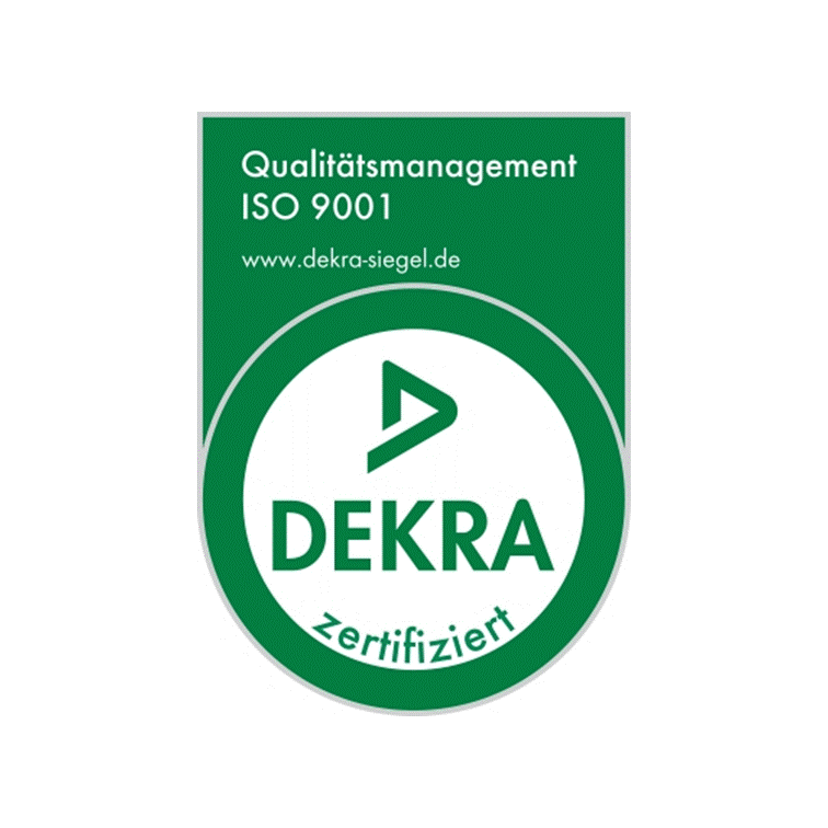 DEKRA Siegel Qualitätsmanagement ISO 9001 