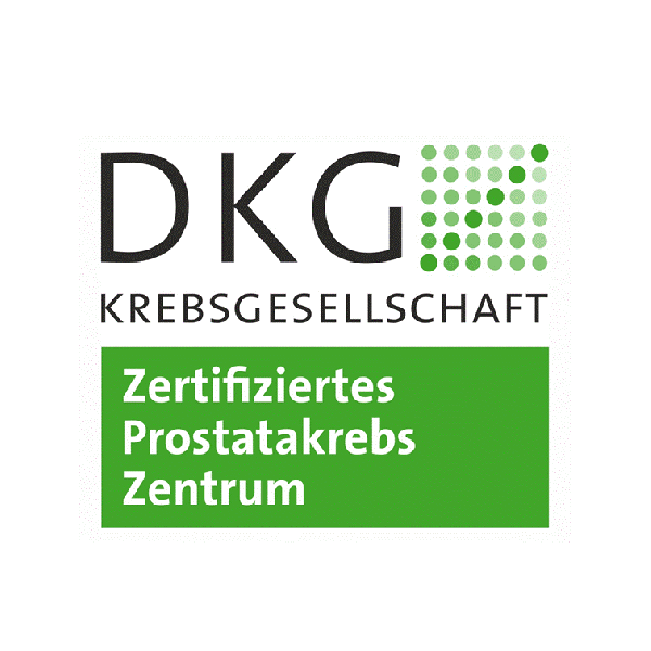 DKG Siegel Zertifiziertes Prostatakrebszentrum
